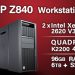 سرور Hp Workstation Z840 غول گرافیک و رندرینگ