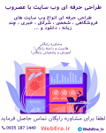 طراحی حرفه ای وب سایت