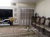 درب اکاردئونی چوبی و پی وی سی