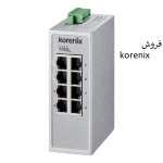 واردات مبدل و سوییچ صنعتی نمایندگی korenix