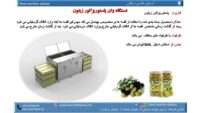 وان پاستوریزاتور زیتون