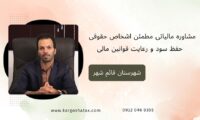 مشاوره مالیاتی مطمئن اشخاص حقوقی ، حفظ سود و رعایت قوانین مالی